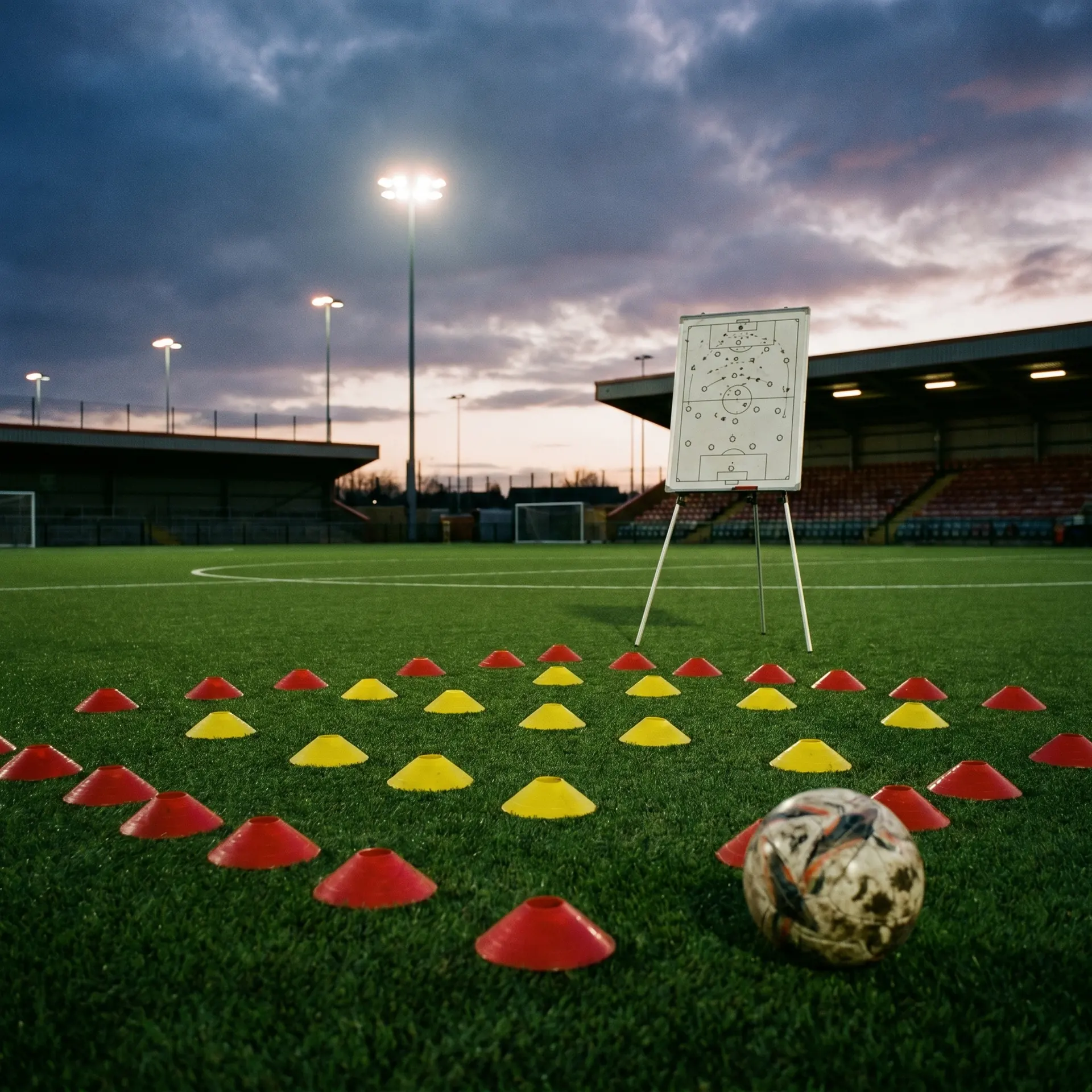 Football Training Drills That Build Match Fitness